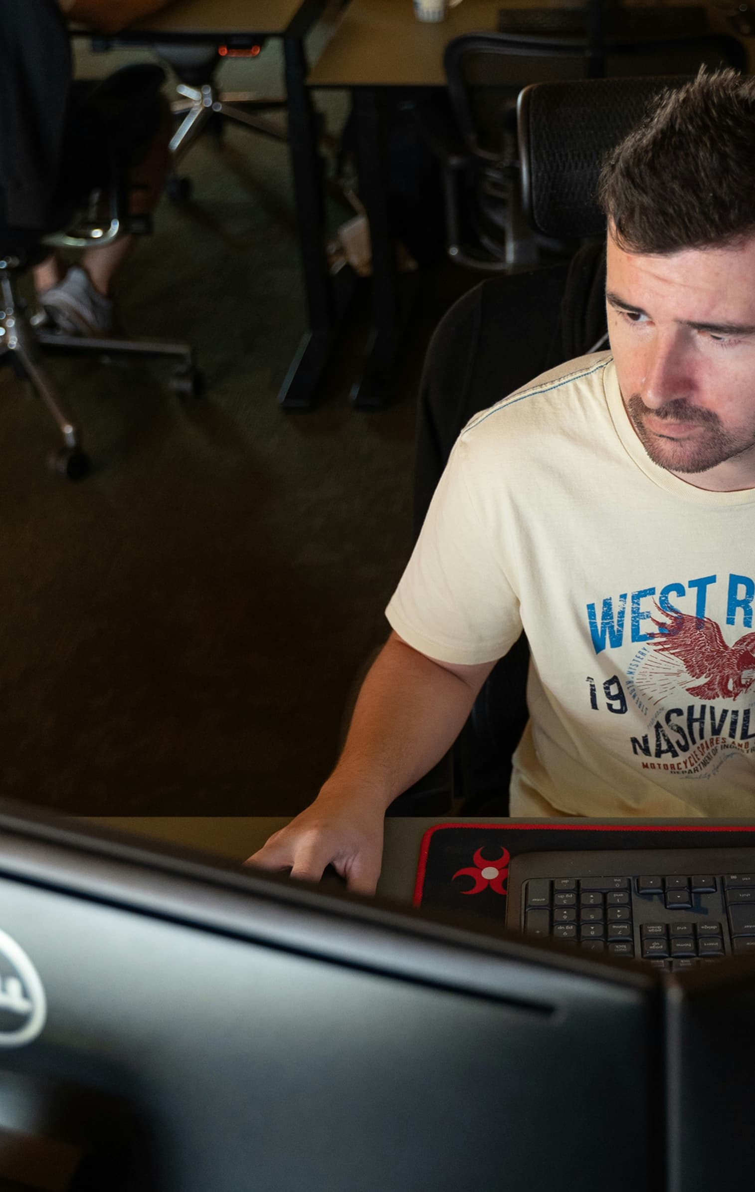 Professional at work (mobile)