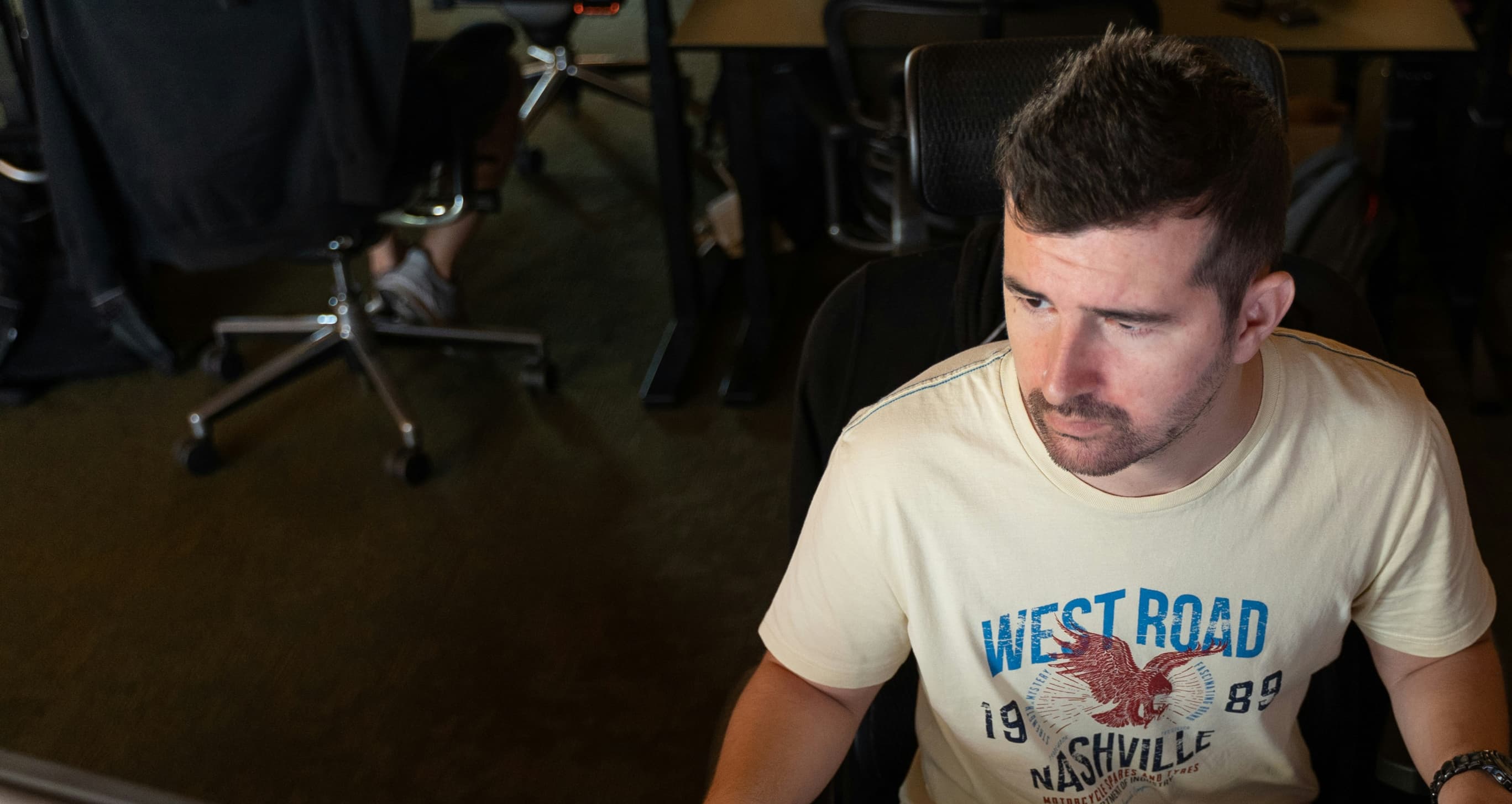 Professional at work